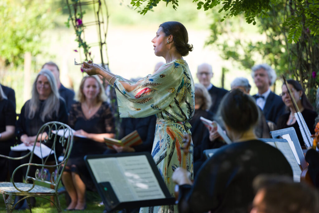 Photos from Dido and Aeneas with The Echoing Air in Bruton, Somerset. June 2026. Photo Mark Pickthall